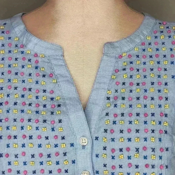 Talbots NWT New Womens Petite Extra Large Cotton Sleevless Top PXL - Picture 2 of 8